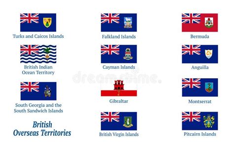 flags of british territories
